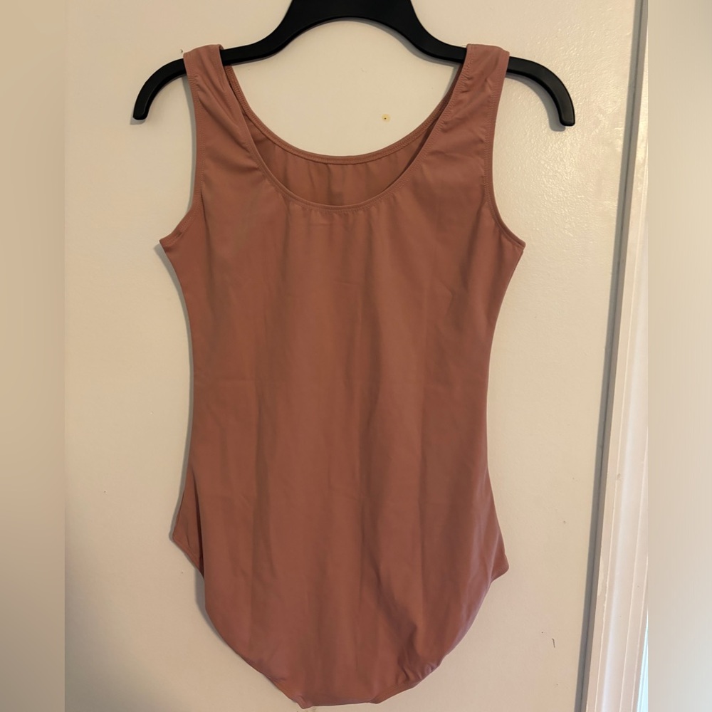 Pink/Tan/Salmon Ballet Leotard